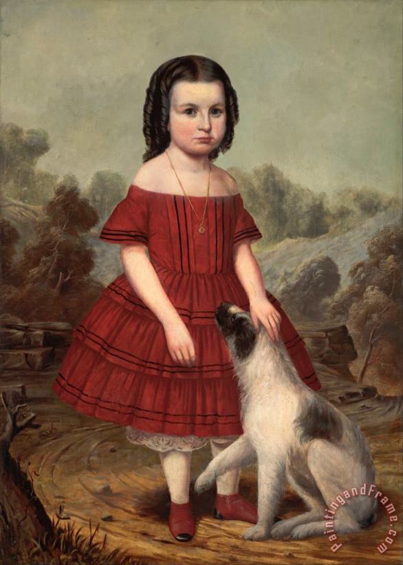 Hegler, John Jacob Portrait of Alice Lyons Art Print