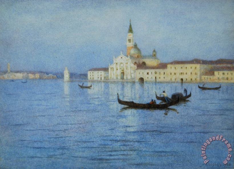 San Giorgio Maggiore painting - Helen Allingham San Giorgio Maggiore Art Print