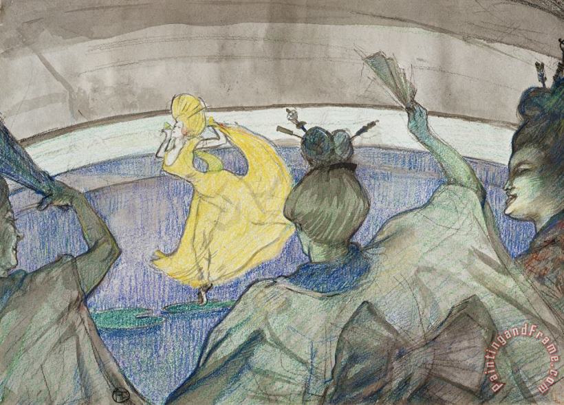 Henri de Toulouse-Lautrec At the Circus Art Print