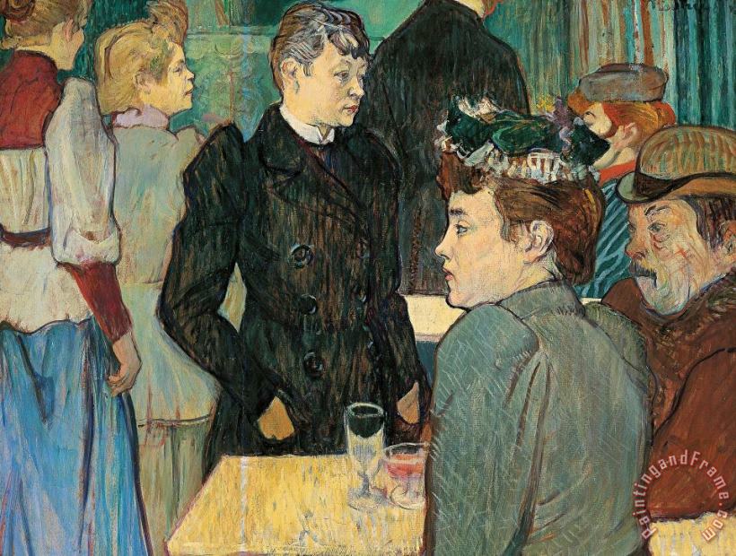 Henri de Toulouse-Lautrec Corner Of Moulin De La Galette Art Print