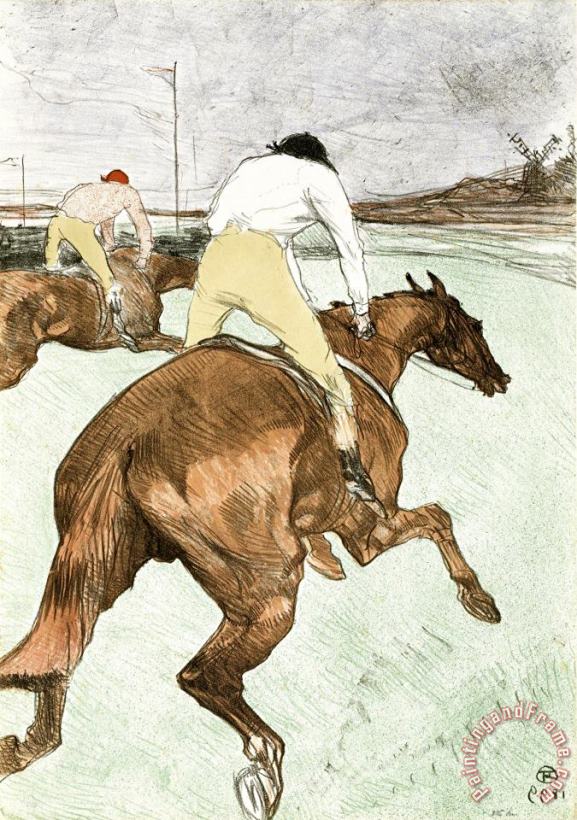 Le Jockey painting - Henri de Toulouse-Lautrec Le Jockey Art Print