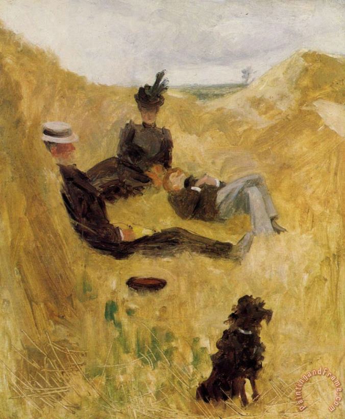 Party in The Country 1882 painting - Henri de Toulouse-Lautrec Party in The Country 1882 Art Print