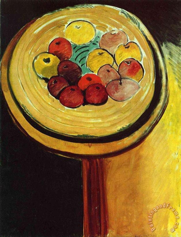 Henri Matisse Apples 1916 Art Painting