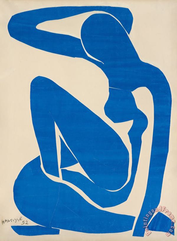 Henri Matisse Blue Nude 1 Art Painting