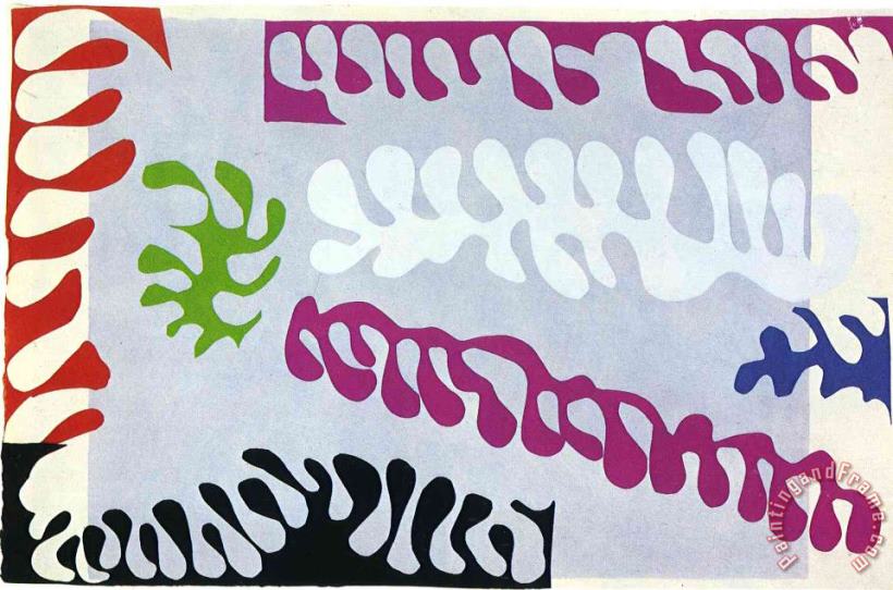 Henri Matisse Cut Outs 1 Art Painting