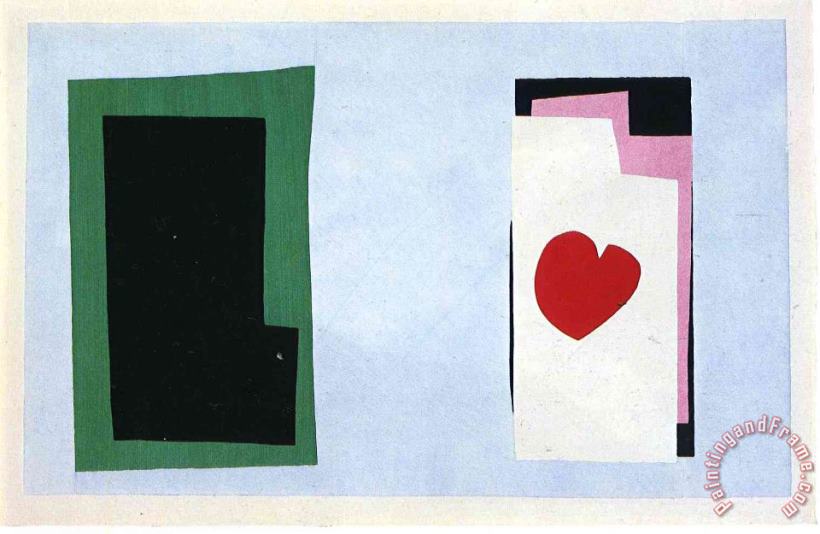 Henri Matisse Cut Outs 2 Art Painting