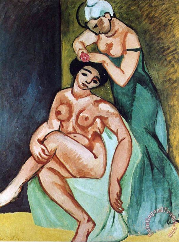 Henri Matisse Female Toilets 1907 Art Painting