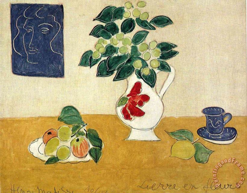 Henri Matisse Ivy in Flower 1941 Art Painting
