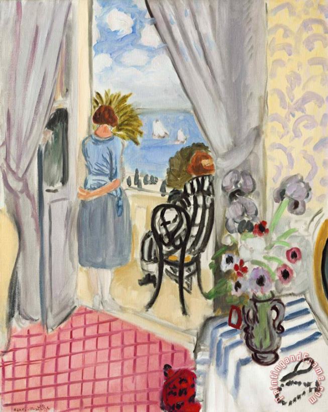 Les Regates De Nice painting - Henri Matisse Les Regates De Nice Art Print