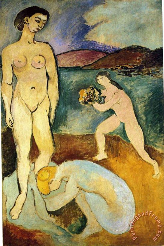 Henri Matisse Luxe 1907 Art Painting