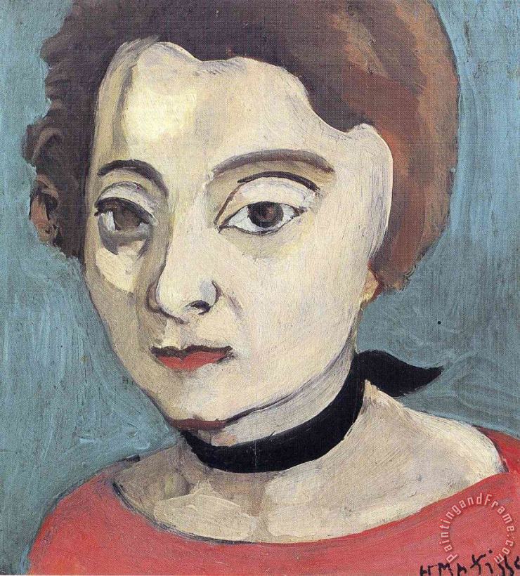 Marguerite painting - Henri Matisse Marguerite Art Print