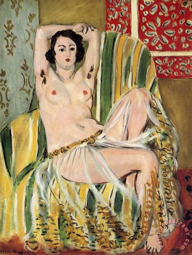 Henri Matisse Moorish Woman with Upheld Arms 1923 Art Painting