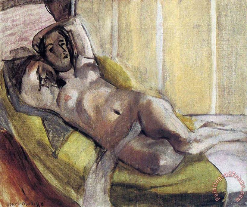 Odalisque 1 painting - Henri Matisse Odalisque 1 Art Print