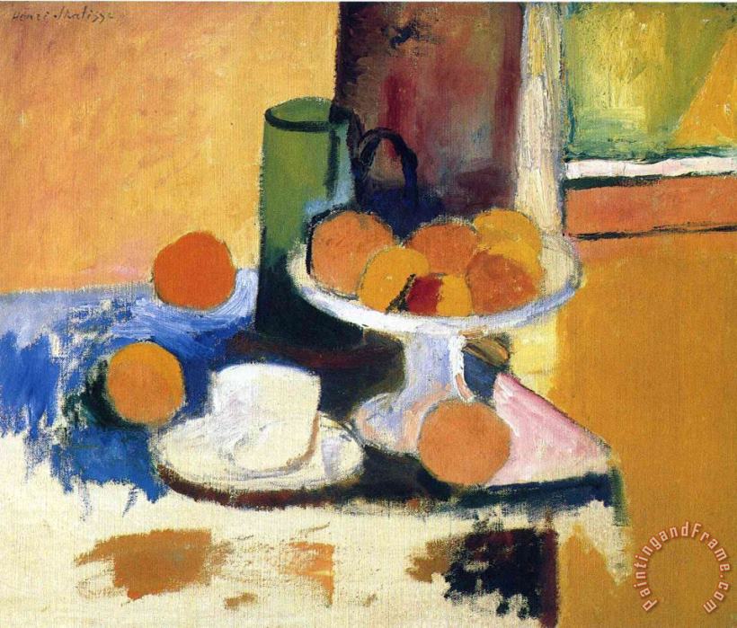 Henri Matisse Still Life with Oranges II 1899 Art Print