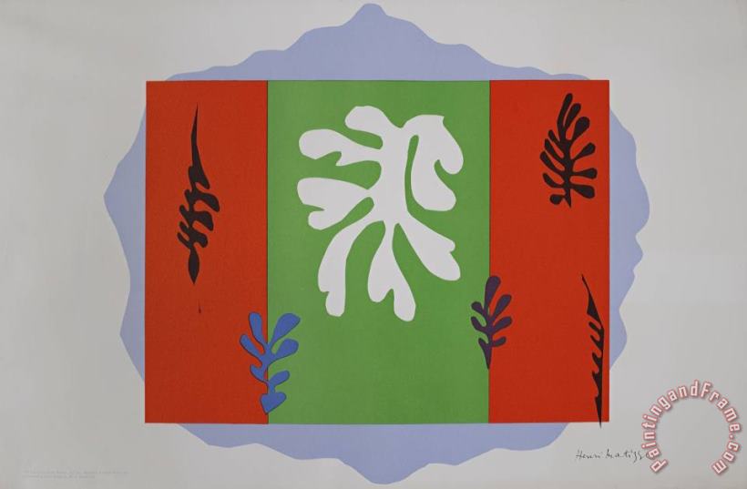 Henri Matisse The Dancer 1949 Art Print