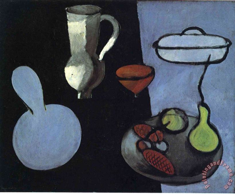 The Gourds 1916 painting - Henri Matisse The Gourds 1916 Art Print