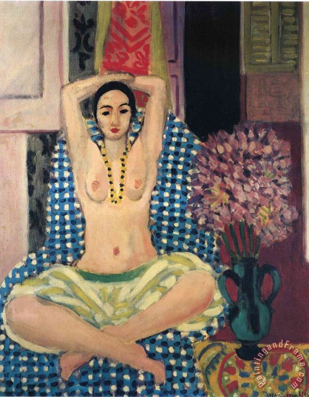 Henri Matisse The Hindu Pose 1923 Art Print