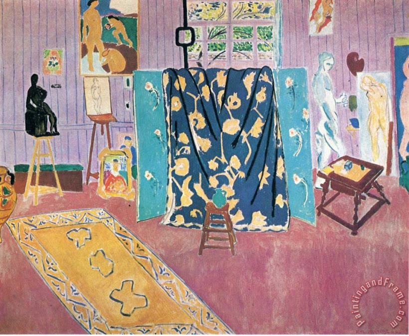 Henri Matisse The Pink Studio 1911 Art Painting