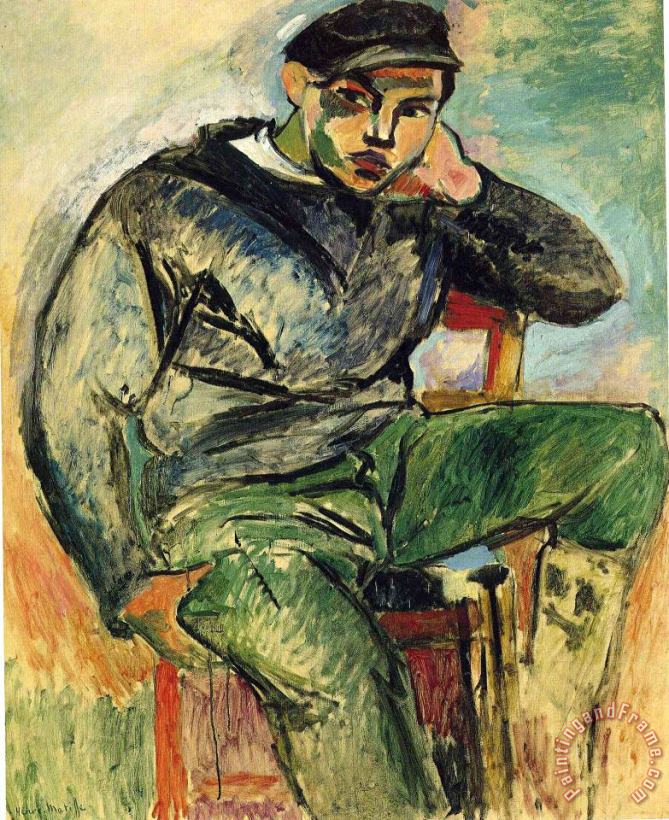 Henri Matisse The Young Sailor I 1906 Art Print