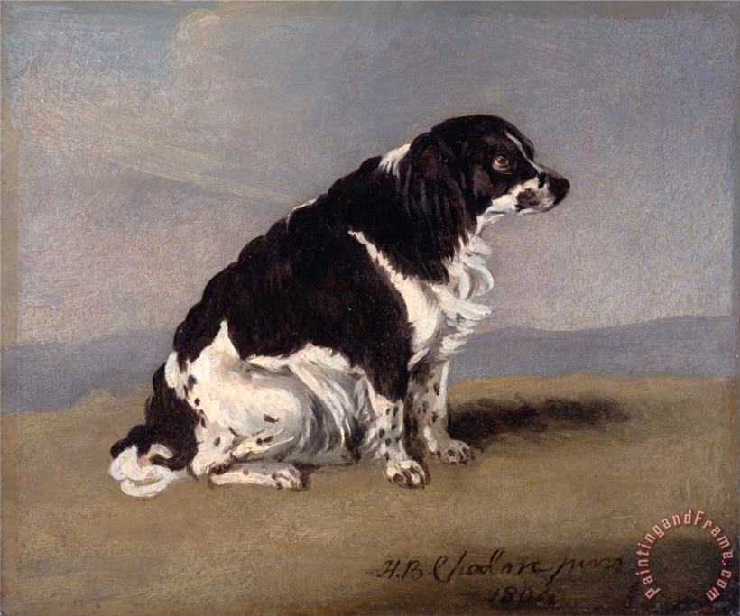 Henry Bernard Chalon The Duchess of York's Spaniel Art Painting