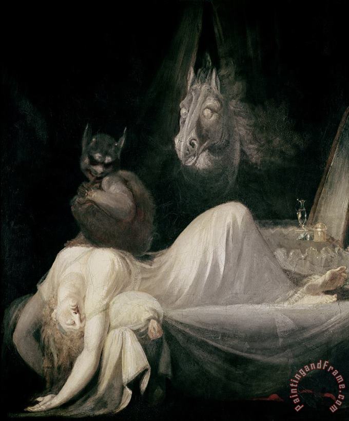 Henry Fuseli The Nightmare Art Painting