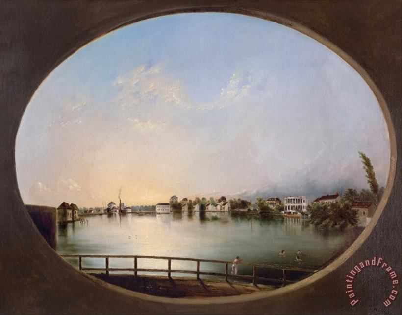 View of Charleston (view From The East) painting - Henry Joseph Jackson View of Charleston (view From The East) Art Print