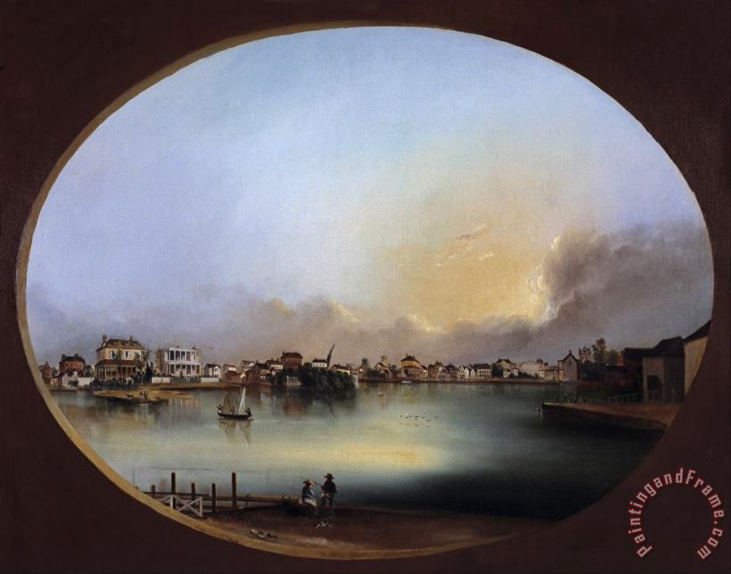 View of Charleston (view From The West) painting - Henry Joseph Jackson View of Charleston (view From The West) Art Print