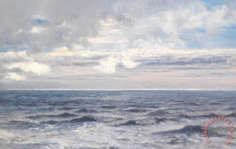 Henry Moore Silver Sea Art Print