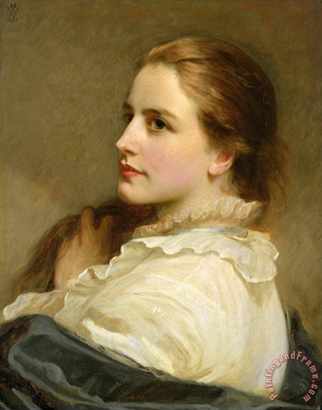 Alice painting - Henry Tanworth Wells Alice Art Print