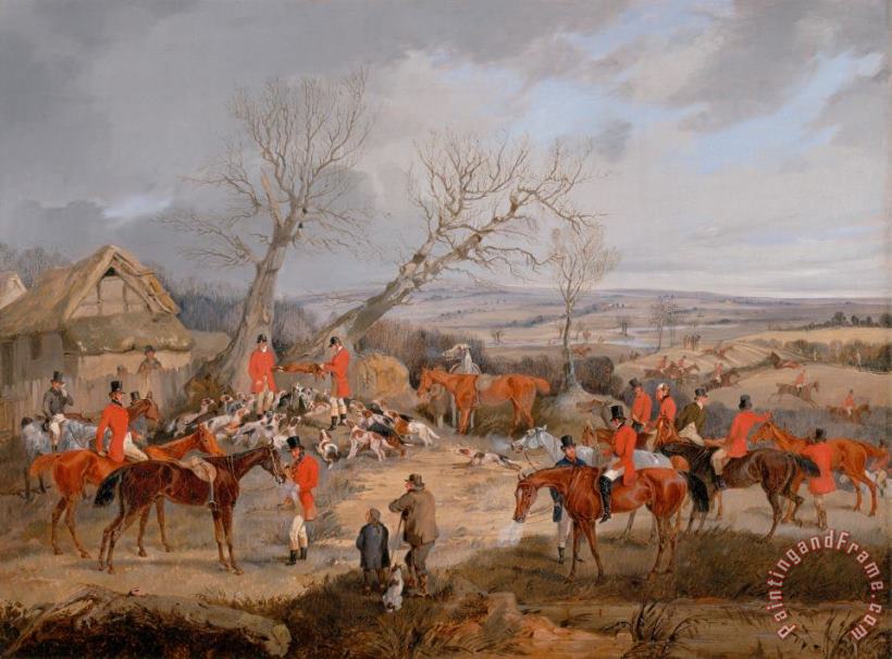 Henry Thomas Alken Hunting Scene The Kill Art Painting