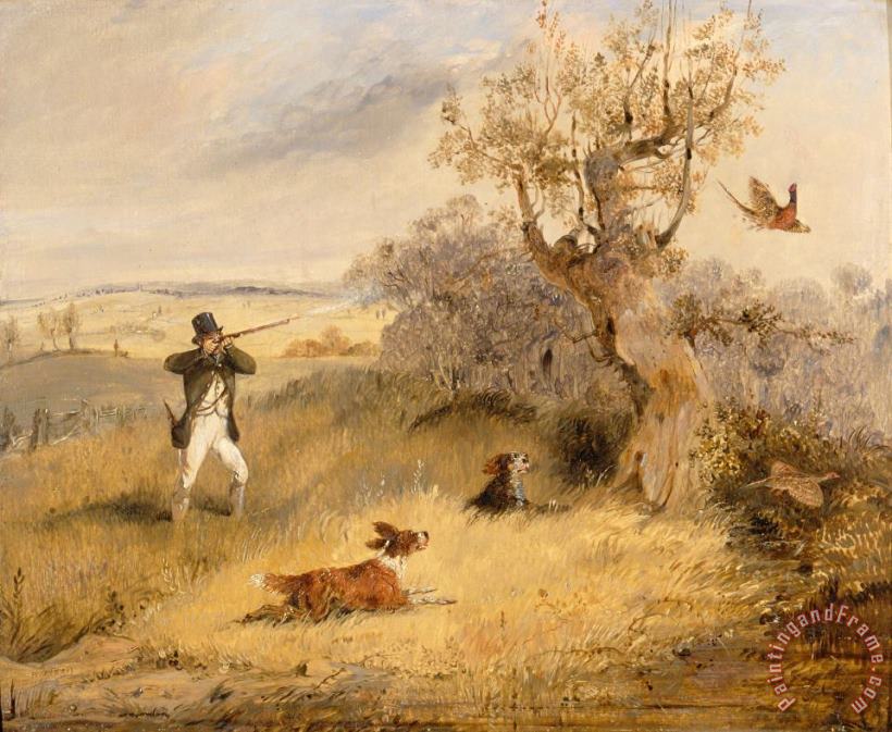 Pheasant Shooting painting - Henry Thomas Alken Pheasant Shooting Art Print