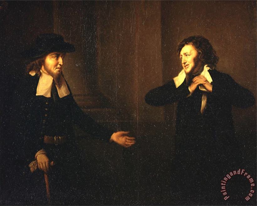 Herbert Stoppelaer Shylock And Tubal From The Merchant of Venice Art Painting