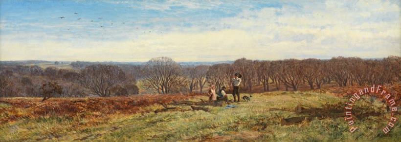 Heywood Hardy In the New Forest Art Painting