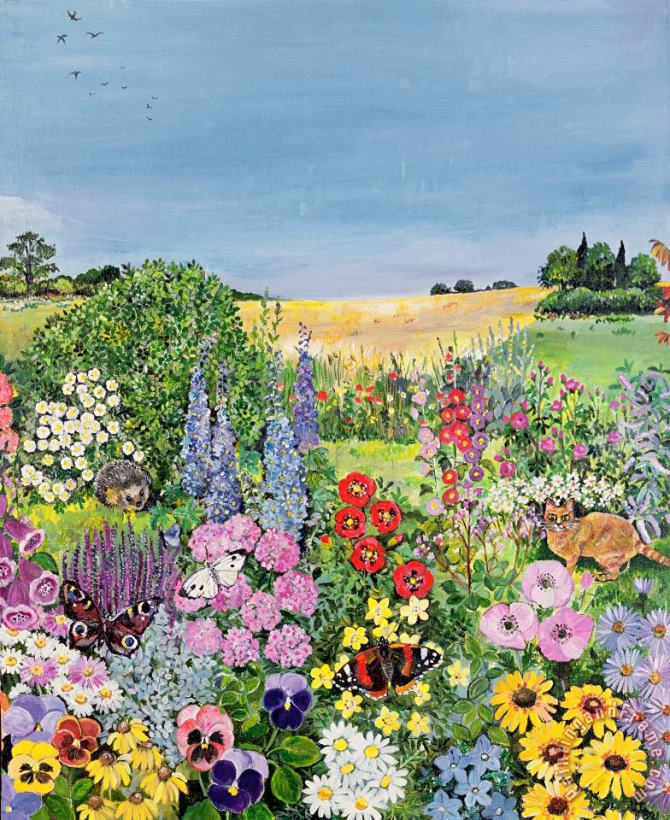 Hilary Jones Summer From The Four Seasons Art Painting