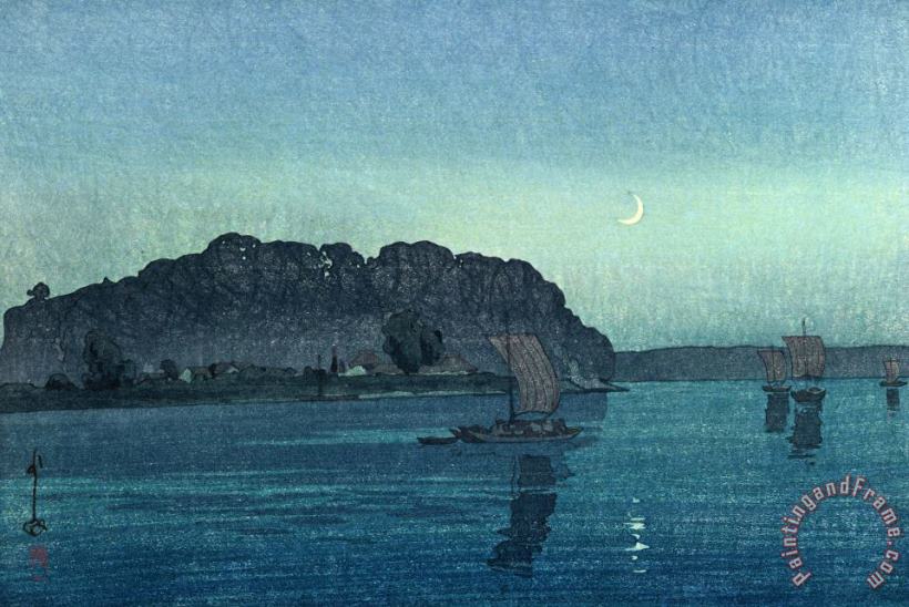 Hiroshi Yoshida Tone River (tonegawa) Art Painting