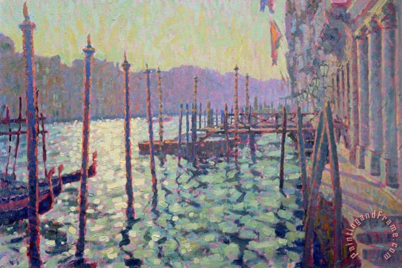 Hugo Grenville The Grand Canal Evening Light Art Painting