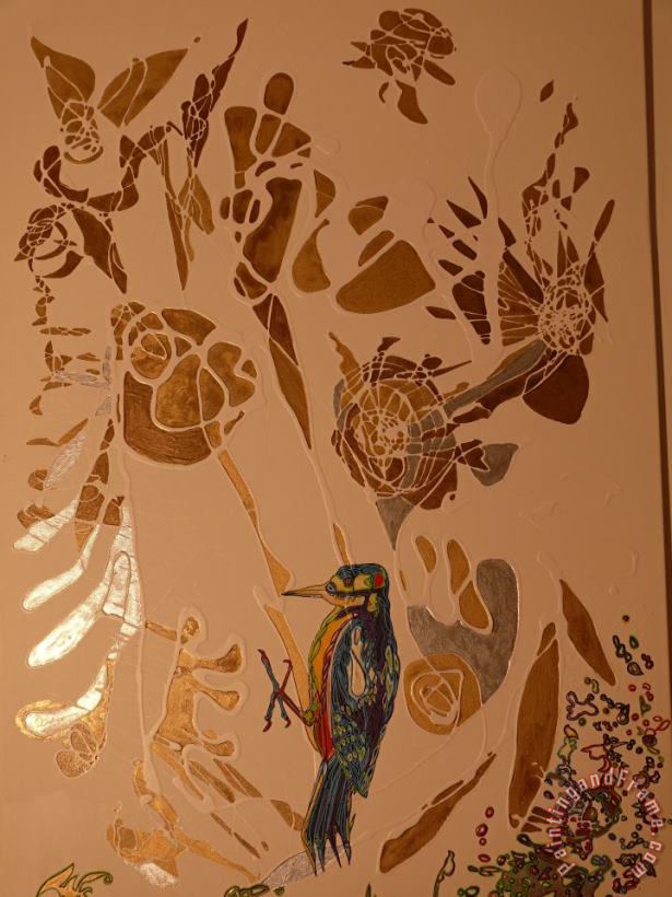 Igor Eugen Prokop Goldpecker Art Painting