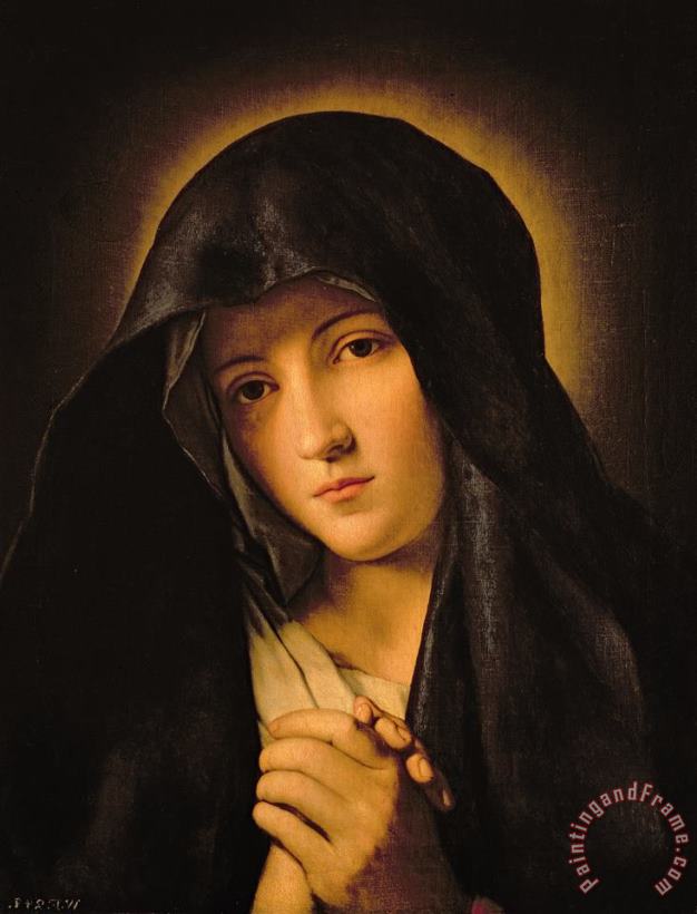 Il Sassoferrato Madonna Art Print