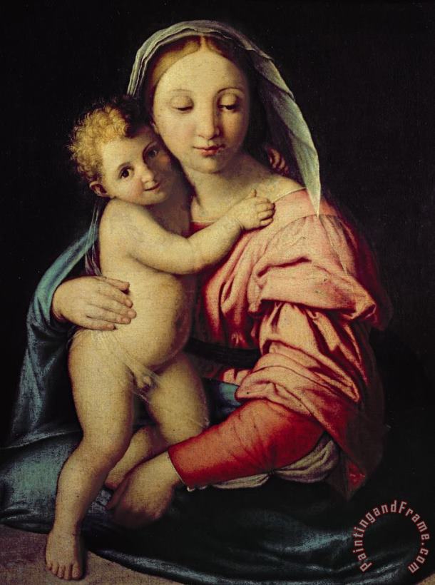 Il Sassoferrato Madonna and Child Art Print