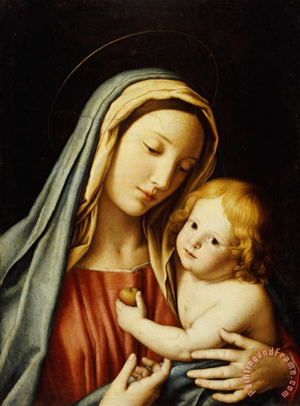 Il Sassoferrato The Madonna and Child Art Print