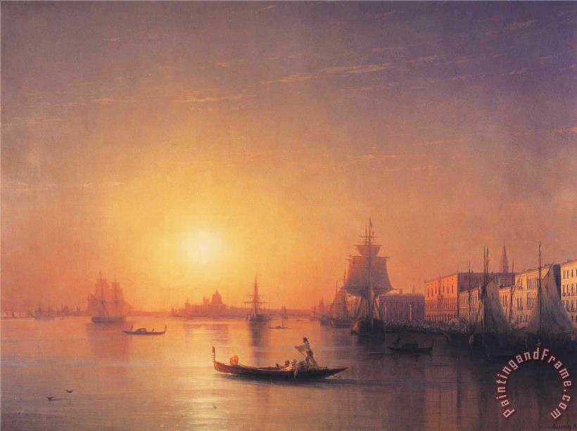 Ivan Constantinovich Aivazovsky Venice Art Painting