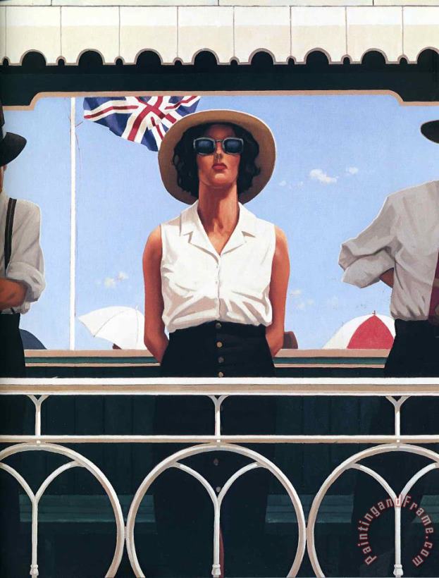 Bird on The Wire Jack painting - Jack Vettriano Bird on The Wire Jack Art Print