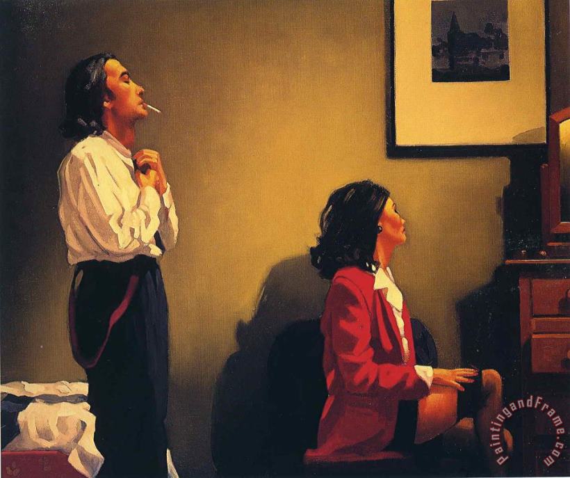 Cold Cold Hearts painting - Jack Vettriano Cold Cold Hearts Art Print