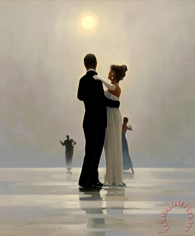 Dance Me to The End of Love painting - Jack Vettriano Dance Me to The End of Love Art Print
