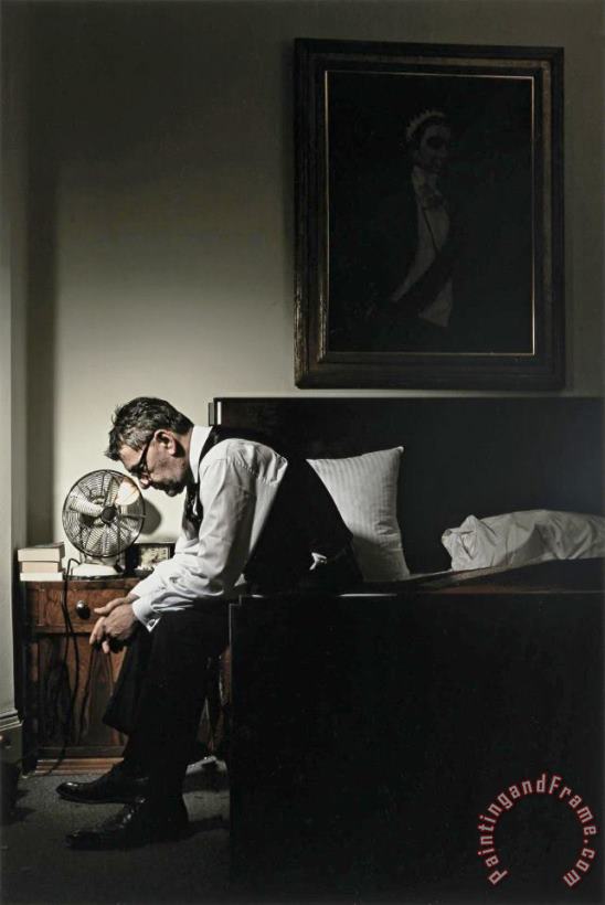 Macarini Triptych, 2009 painting - Jack Vettriano Macarini Triptych, 2009 Art Print