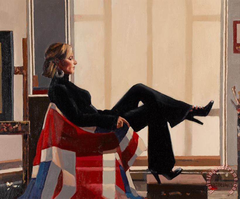 Jack Vettriano Olympia Zara Phillips, 2008 Art Painting