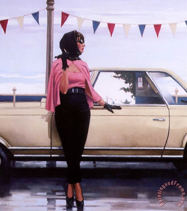 Suddenly One Summer painting - Jack Vettriano Suddenly One Summer Art Print