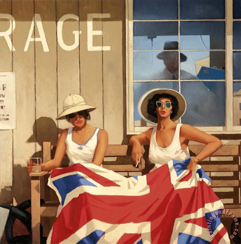 The British Are Coming, 2010 painting - Jack Vettriano The British Are Coming, 2010 Art Print