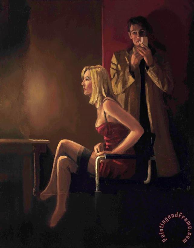 Jack Vettriano The Great Deal, 2003 Art Painting