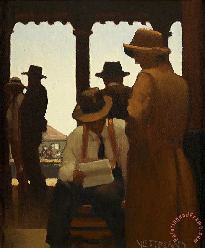 Jack Vettriano The Letter, 1992 Art Painting